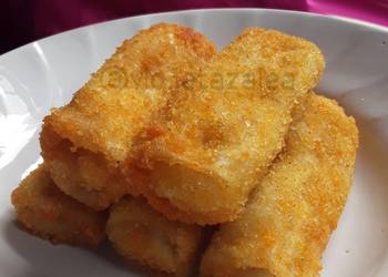 Cara Memasak Cepat Risoles isi Ragout Ayam Keju ala Violet Azalea Yummy Mantul