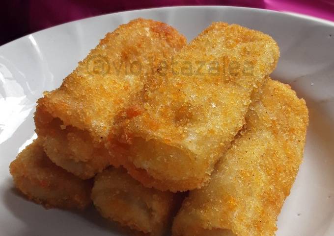 Risoles isi Ragout Ayam Keju ala Violet Azalea