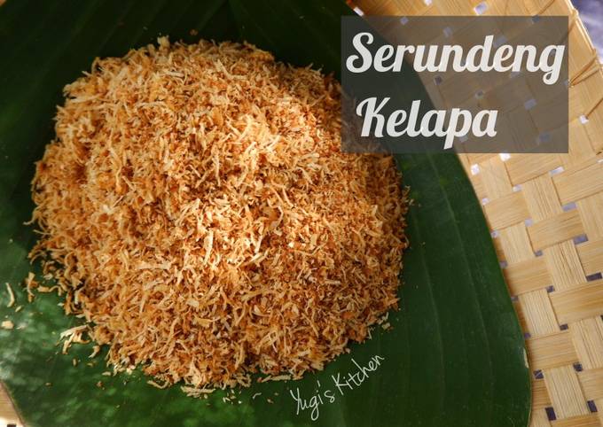  Resep enak membuat Serundeng Kelapa yang lezat