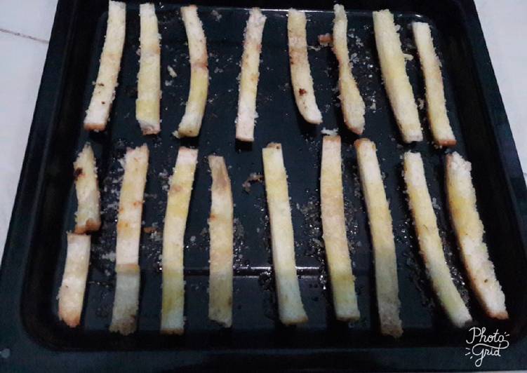 Resep Bagelan Pinggiran Roti Tawar yang Lezat