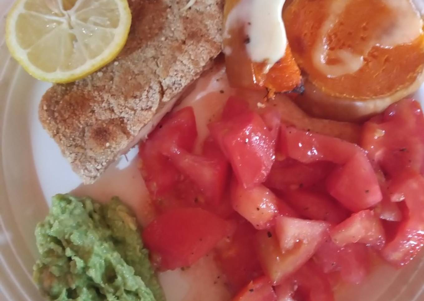 Rico almuerzo saludable