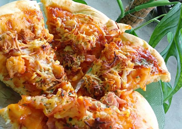 Cara Gampang Membuat Pizza Saus Bolognese ?, Bisa Manjain Lidah