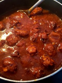 A picture of Gravy manchurian.