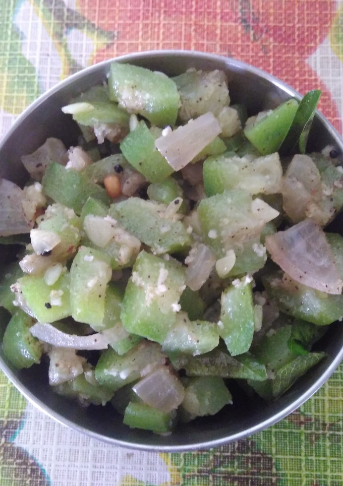 பீர்க்கங்காய் மிளகு வறுவல் செய்முறை முக்கிய புகைப்படம்