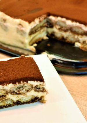A picture of Tiramisu Classic Italian Dessert Recipe.