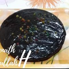 A picture of Chocolate, Orange and Tuti Fruiti Cake.