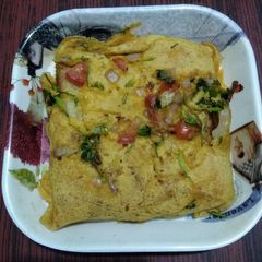A picture of Bread Omlette(Eggless).