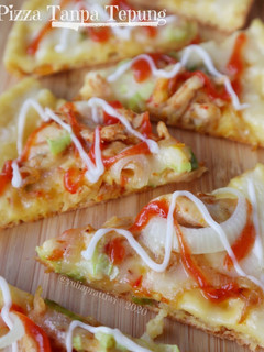 Foto resep Pizza Tanpa Tepung (DEBM/KETO)