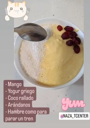 Una foto de Bowl de mango