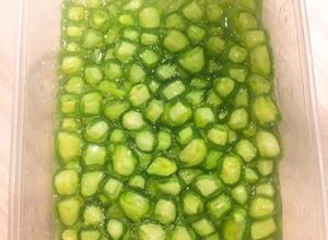 Hình của món Thạch củ năng.