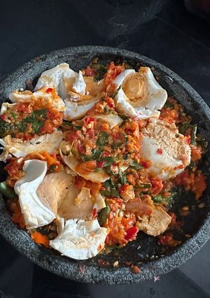 Foto resep Sambal Telur Asin Kemangi