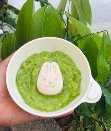 đậu hũ non trái cây cho bé