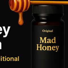 A picture of How Mad Honey Is Made: Traditional Raw Himalayan Honey.