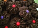 Kue Semprit Cokelat