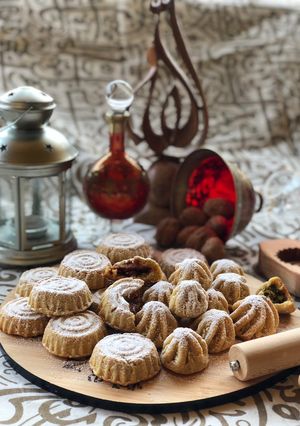 عکسی از دستور معمول شیرینی عید عربی