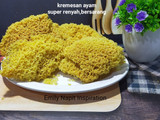Kremesan ayam tanpa baking powder tanpa santan 100 % berhasil