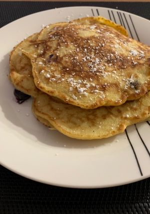Una foto de Tortitas de plátano