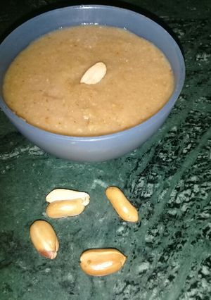 صورة لوصفة زبده الفول السوداني