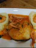 Merluza al estilo de tazones