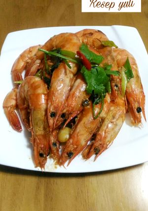 Foto resep Tumis udang