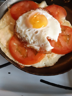 Una foto de Panqueques salados
