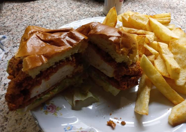 Recipe of Perfect Zinger Burger