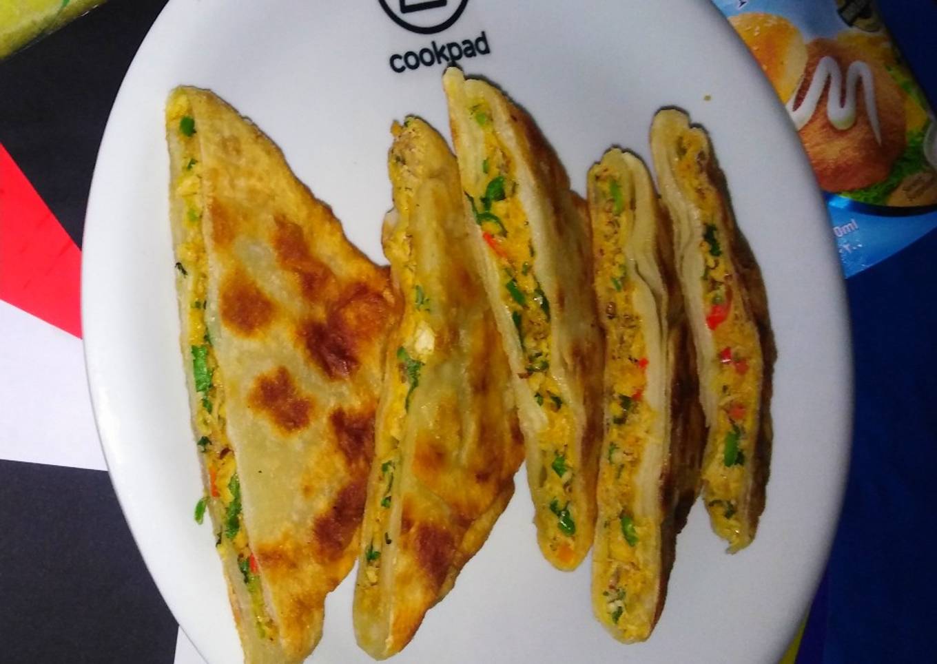 Egg paratha