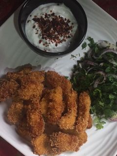 صورة لوصفة ناجتس الدجاج