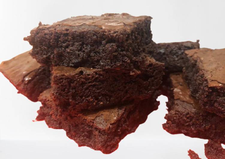 Best Eggless Brownies