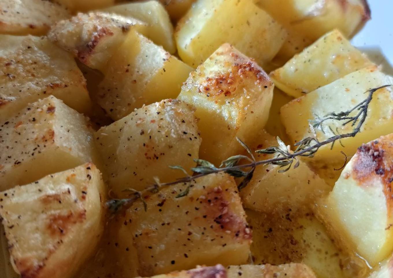 🌱Pomme de terre rôti au Piment d'Espelette