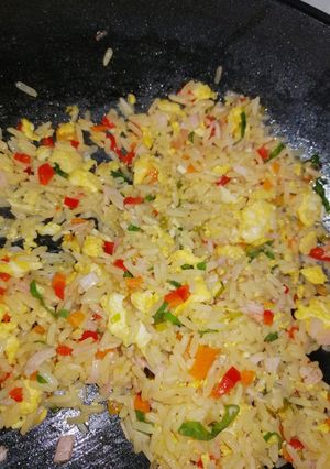 Una foto de Arroz chow fan