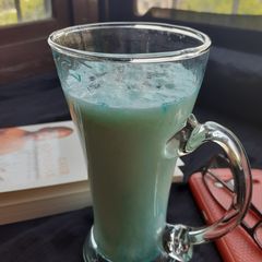 A picture of Blue Curacao lassi.