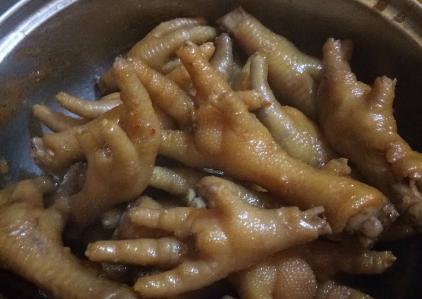 Ceker pedas manis mantap