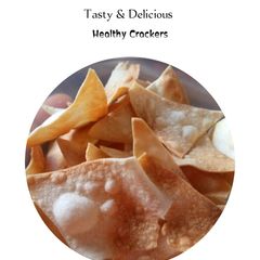 A picture of Healthy Baked Crackers.