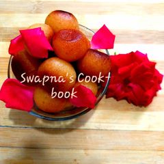 Gulab jamun without frying A picture of Gulab jamun without frying.