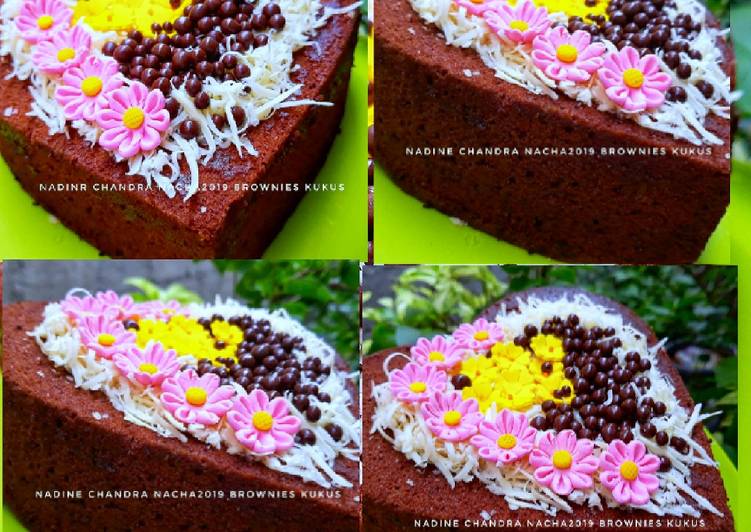 Brownies kukus 3 telur