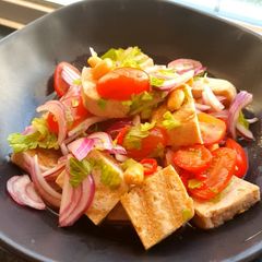 Grilled Tofu Salad (Vegan) A picture of Grilled Tofu Salad (Vegan).