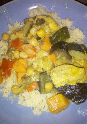 Una foto de Cuscus vegetal...o no