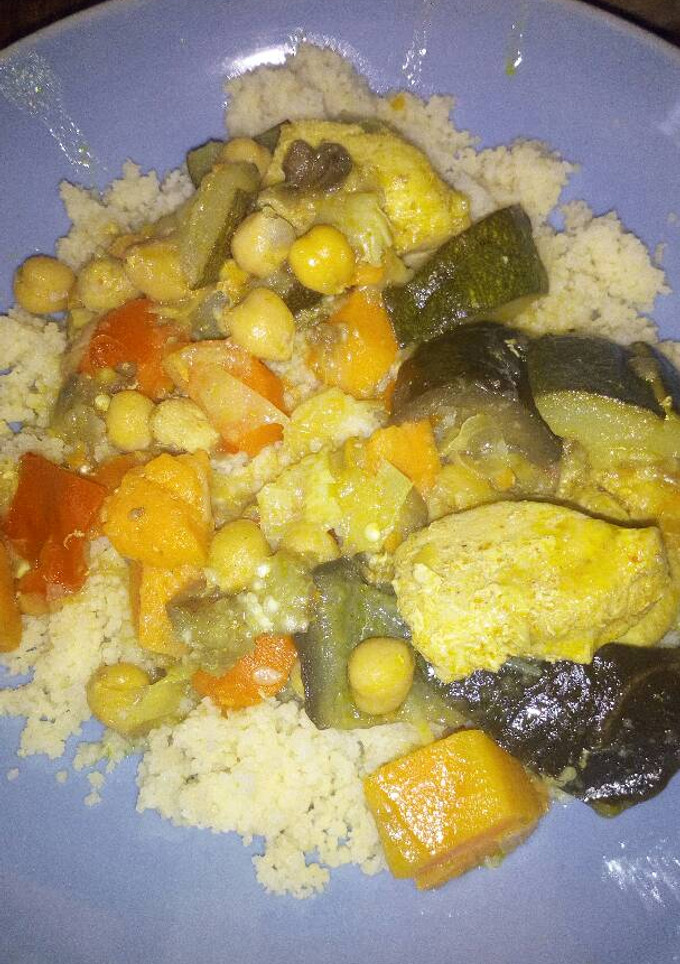 Una foto de Cuscus vegetal...o no