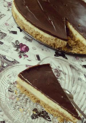 صورة لوصفة طريقة عمل تشيز كيك سنكرز