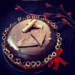 Eggless Chocolate Cake A picture of Eggless Chocolate Cake.