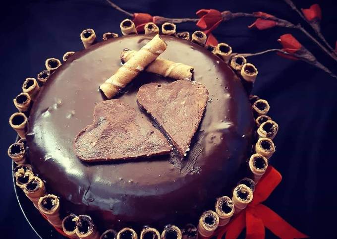 Recipe of Perfect Eggless Chocolate Cake