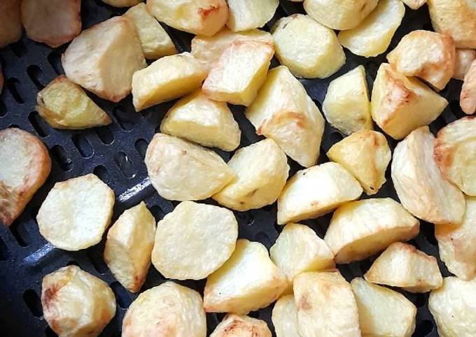 Batata frita na Airfryer Receita por Lourdes - Cookpad