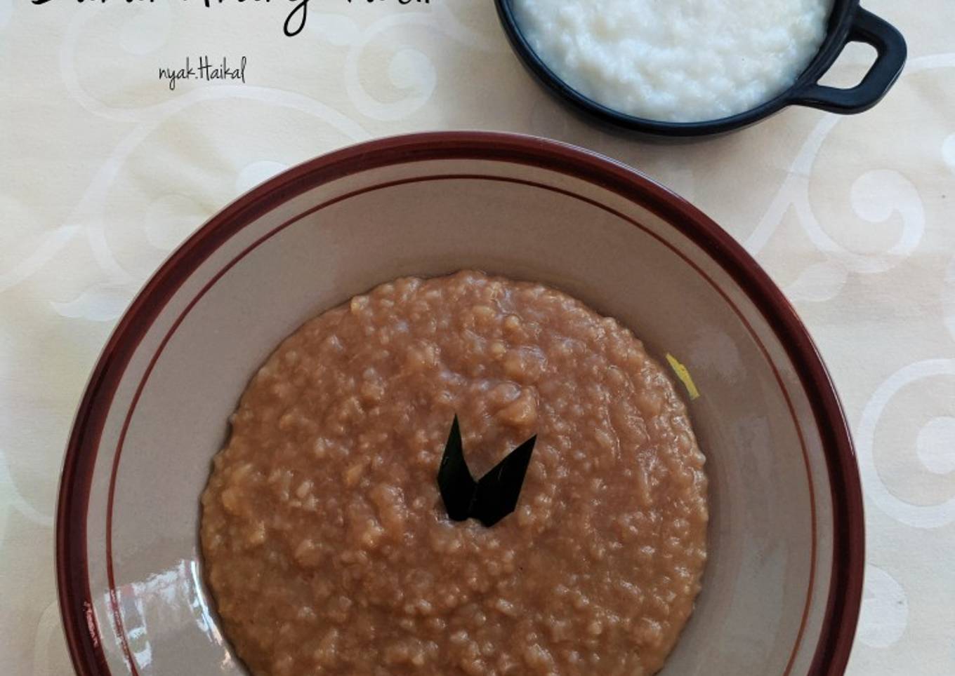 Bubur Abang Putih (Nasi Sisa)
