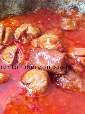 Langkah Mudah untuk Membuat Resep Pentol mercon sosis🔥 yang Bisa Manjain Lidah Anti Ribet, Menggugah Selera