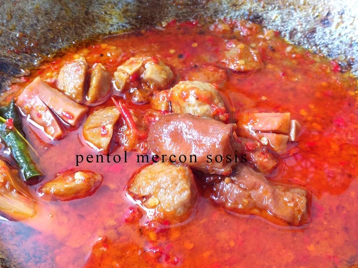 Langkah Mudah untuk Membuat Resep Pentol mercon sosis🔥 yang Bisa Manjain Lidah Anti Ribet, Menggugah Selera