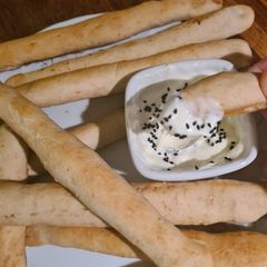 Gluten free bread sticks A picture of Gluten free bread sticks.