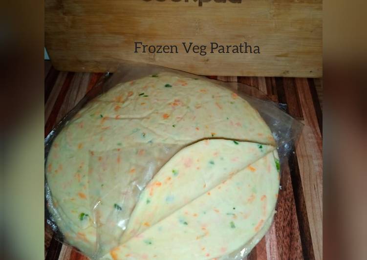 Steps to Prepare Any-night-of-the-week Frozen Veg Paratha