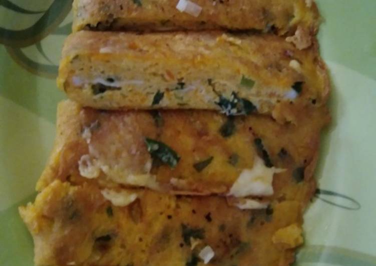 Resep Telur dadar kentang mozarella, Bikin Ngiler