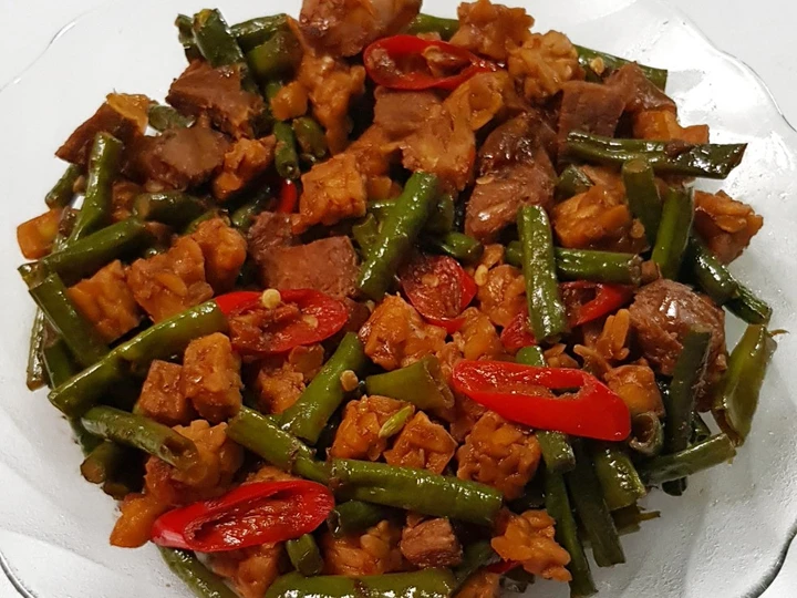 Cara Gampang Membikin Resep Tumis Tempe Kacang Panjang yang Bikin Ngiler Anti Ribet, Menggugah Selera